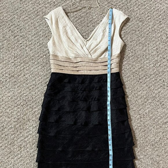 London Times Shutter Pleat Sleeveless Dress, Size 6 - Picture 7 of 12